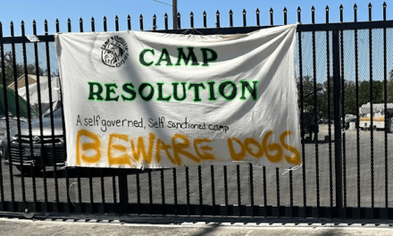 “Camp Resolution” will become a self-governing homeless encampment