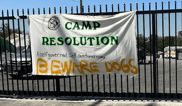 “Camp Resolution” will become a self-governing homeless encampment