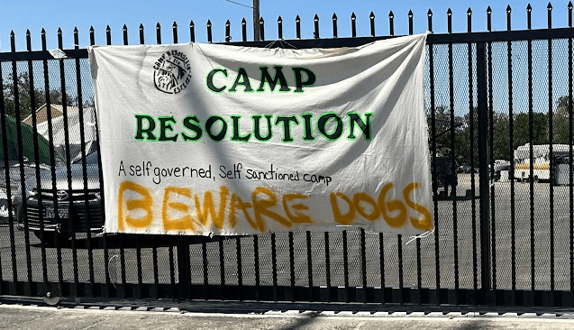 “Camp Resolution” will become a self-governing homeless encampment