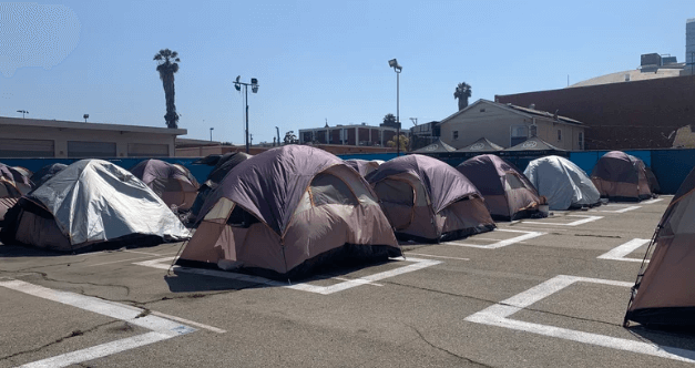 There are a lot of slots open at San Diego’s sanctioned camping site.