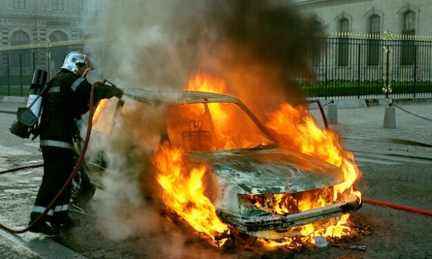 Homeless encampment fire torches woman’s car in San Francisco