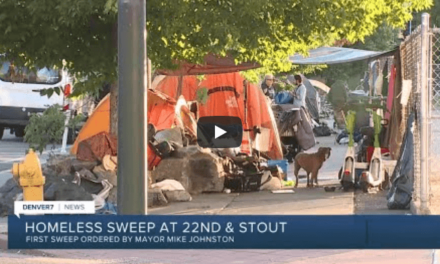 Denver Mayor sends out first homeless encampment sweep