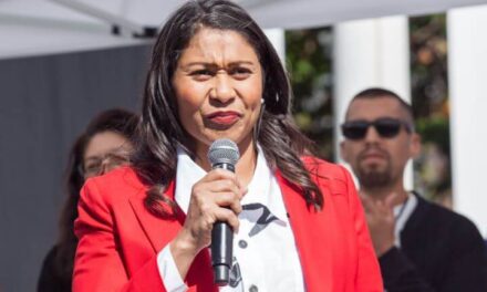 Hundreds rally with San Francisco Mayor London Breed asking courts to lift injunction on clearing camps