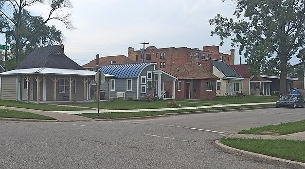 Veterans Community Project building tiny homes for veterans.