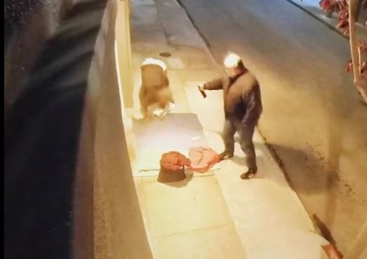 Man in video bear spraying homeless man said to be Former SF Fire Commissioner Don Carmignani