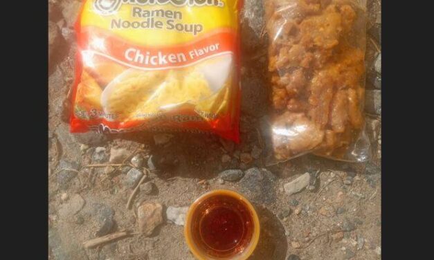 Full Meal Only $2.00: Ramen, Jalapeno Chicken, Hot Oil