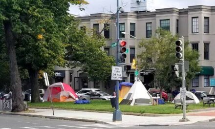 Homeless encampment near Koreatown middle school has community worried