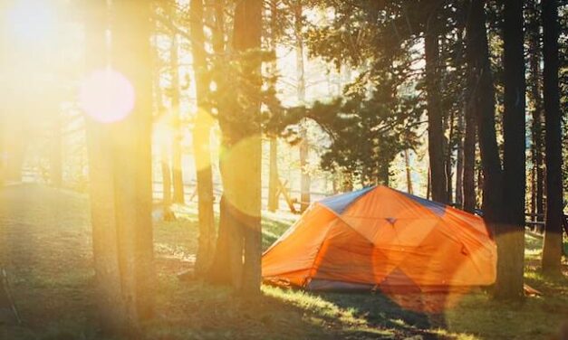 Keeping your tent cool in hot weather