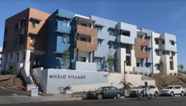 64-unit Apartment complex opens for formerly homeless families in San Ysidro